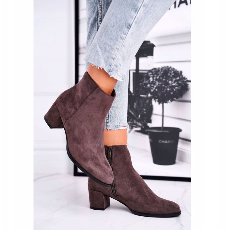 Stivali da donna Sergio Leone Caffè BT528 multicolore 2