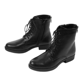 Stivali da lavoro da donna neri A8316 nero 2