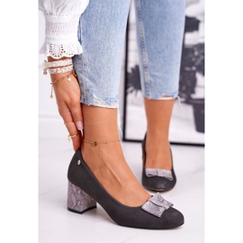 Décolleté da donna Maciejka Scamosciato Grafite 3356A-43 / 00-1 multicolore 1