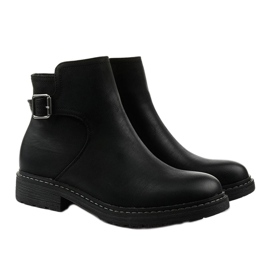 Stivali neri piatti isolanti Woodbreath nero 2