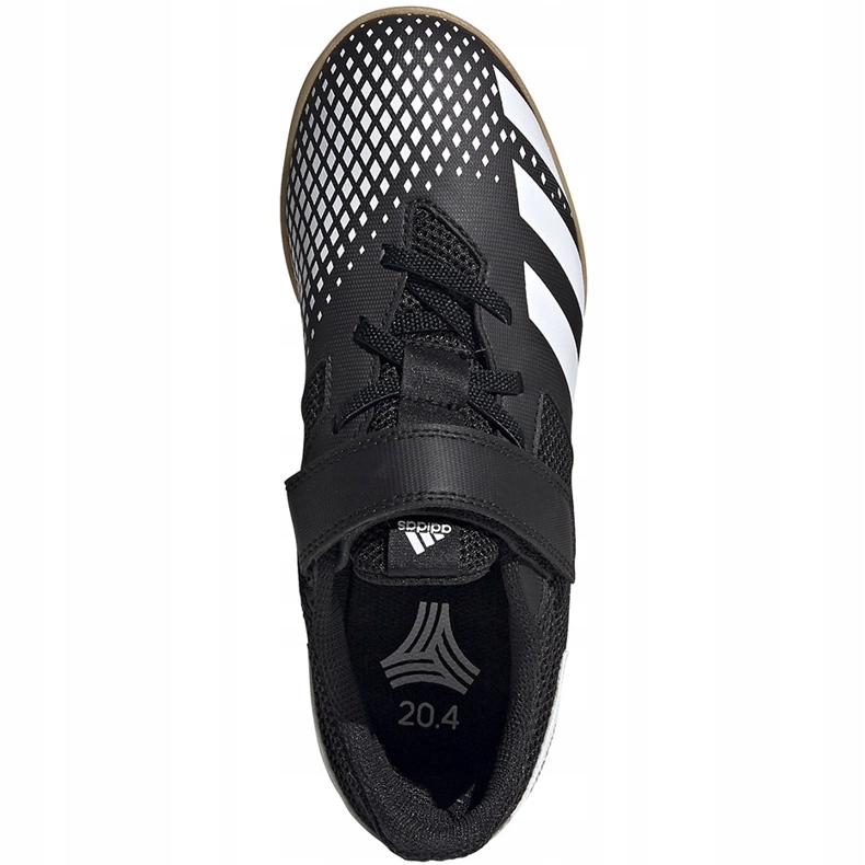 Scarpe da calcio Adidas Predator 20.4 H&amp;L In Sala Jr FW9226 nero nero 1