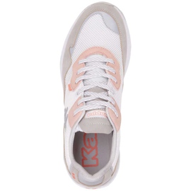 Kappa Laverton scarpe da donna bianche e rosa 242930 1021 bianca grigio 1