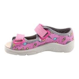 Scarpe per bambini Befado 869X136 rosa multicolore 2