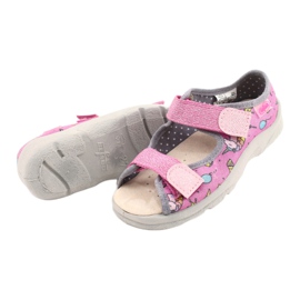 Scarpe per bambini Befado 869X136 rosa multicolore 4