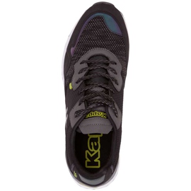 Kappa Laverton scarpe uomo nere e grigie 242930 1133 nero grigio 1