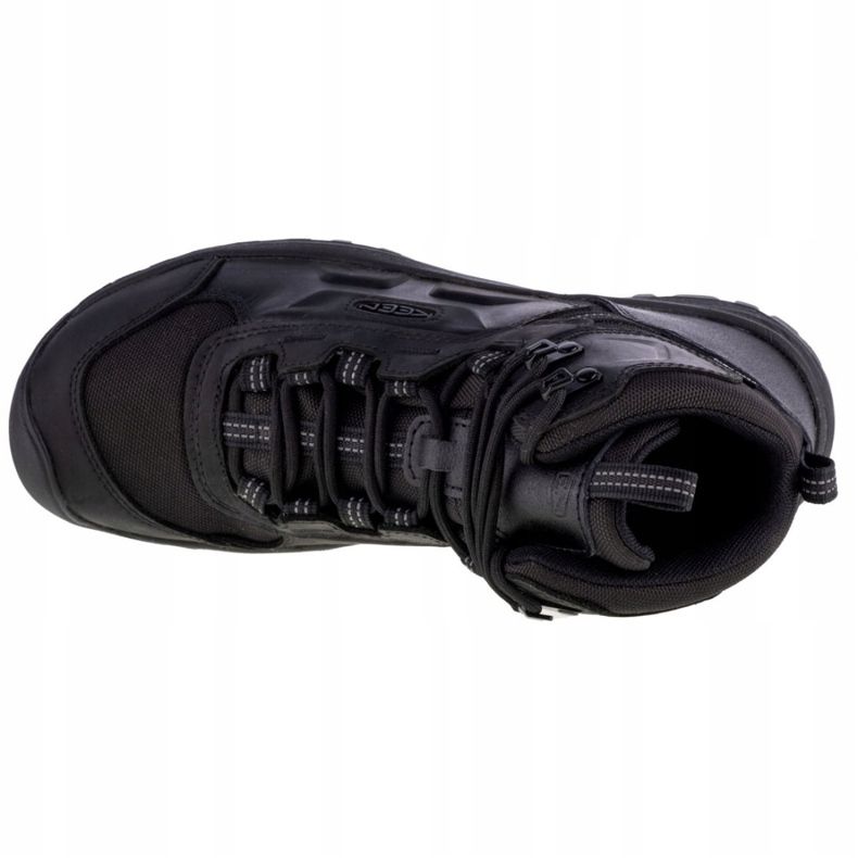 Keen Basin Ridge Mid Wp M 1023746 scarpe nero 2