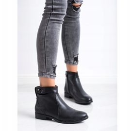 Stivali neri classici di Sergio Leone nero 1