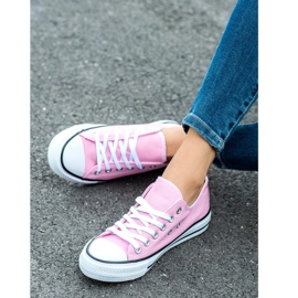 Bona Scarpe da ginnastica sportive rosa 1