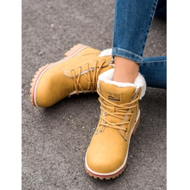 Arrigo Bello Scarpe da trekking calde giallo 2