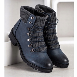 Filippo Trapper alla moda blu navy blu 1