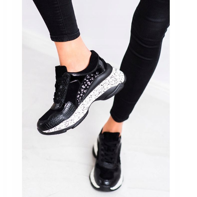 SDS Scarpe da ginnastica nere nero 1