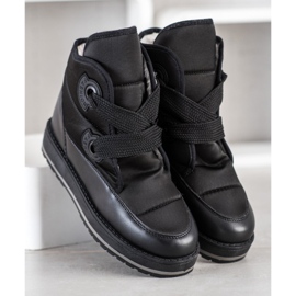 SHELOVET Stivali da neve alla moda nero 2