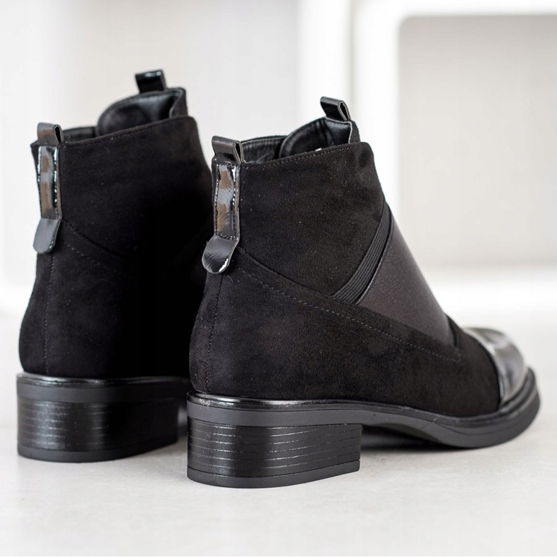 Gogo Stivali alla moda slip-on nero 2