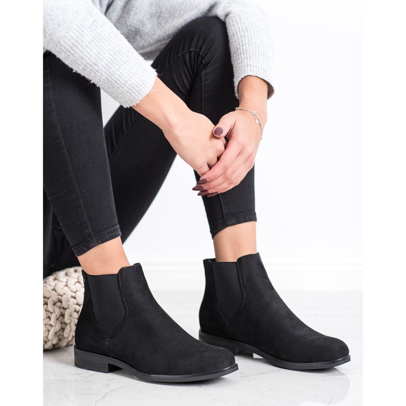 Clowse Stivaletti Chelsea casual nero 2