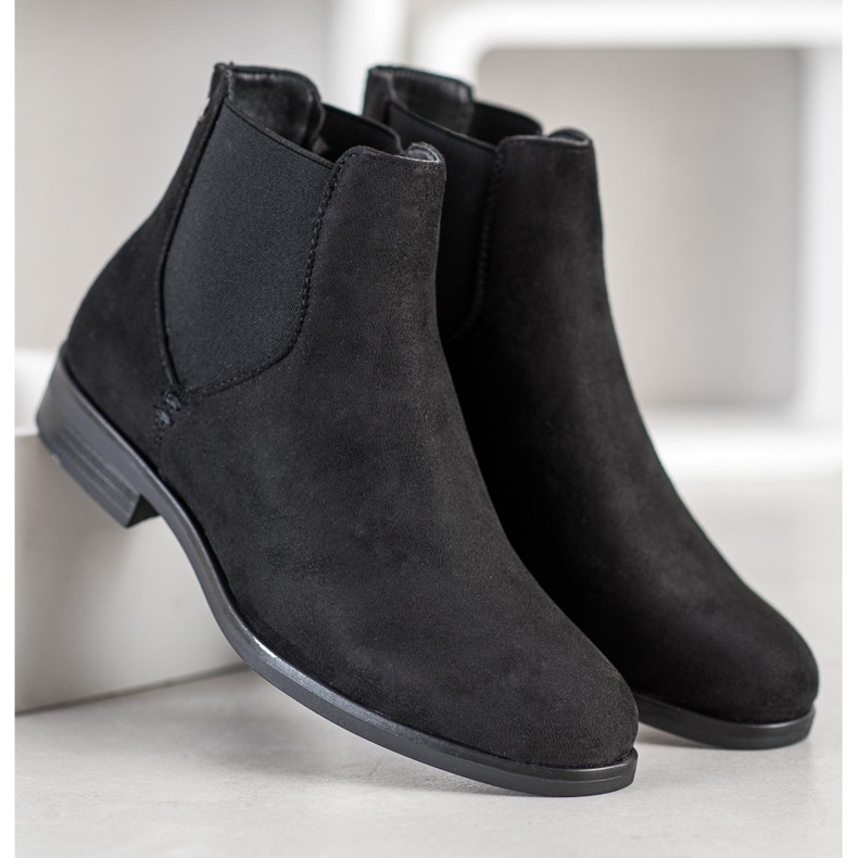 Clowse Stivaletti Chelsea casual nero 1