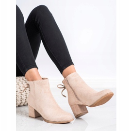 J. Star Stivali Con Rilegatura beige 1