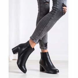 J. Star Stivali caldi con ecopelle nero 1