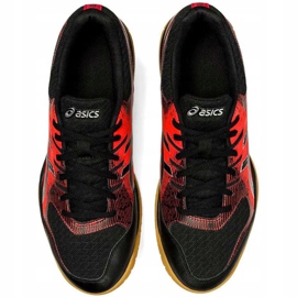 Asics Gel Rocket 9 nero-rosso 1071A030 003 scarpe volley uomo 1