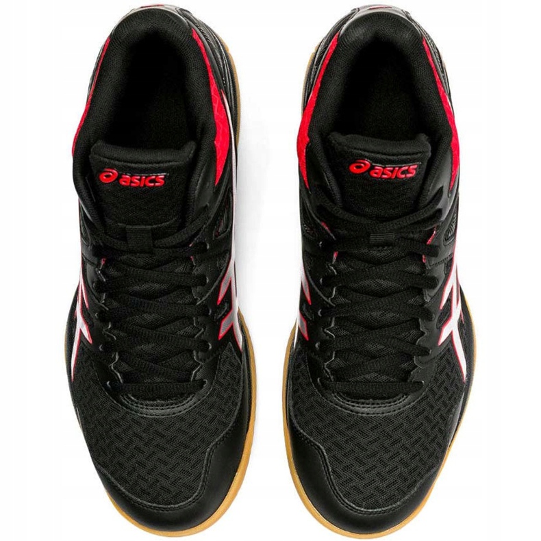 Asics Gel-Task Mt 2 nero-rosso 1071A036 004 scarpe volley uomo 1