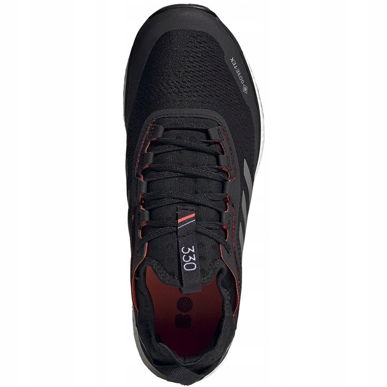 Adidas Terrex Agravic Flow scarpe da uomo nere e rosse FU7448 nero 1