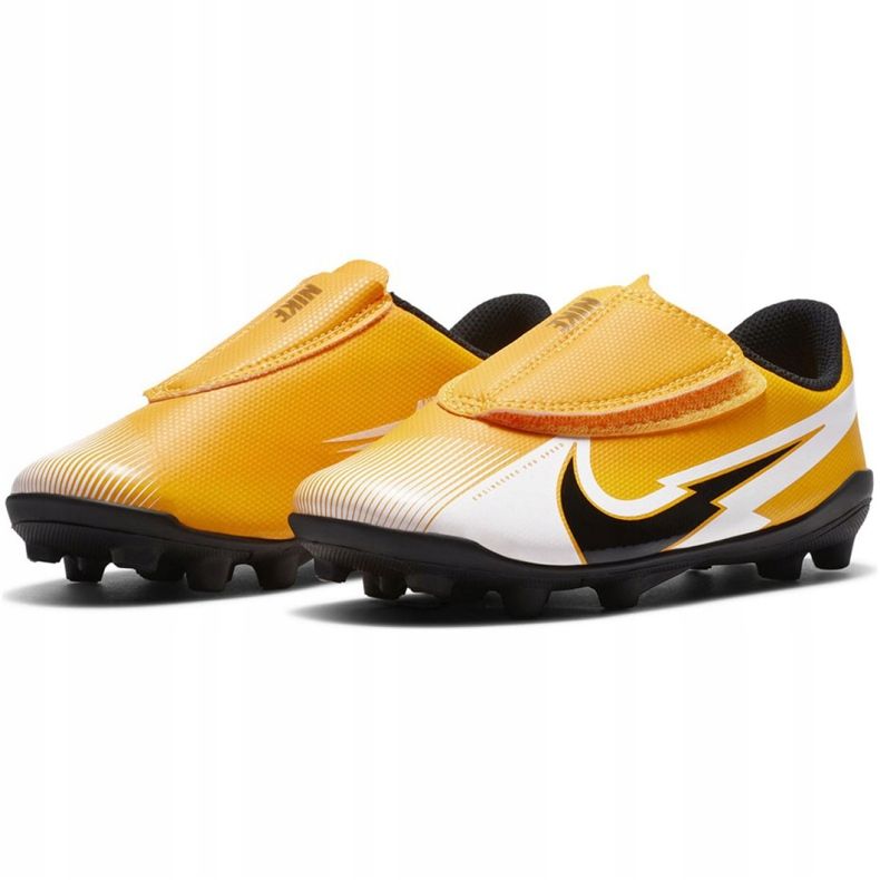 Nike Mercurial Vapor 13 Club Mg PS (V) Jr AT8162 801 scarpe da calcio giallo giallo 1