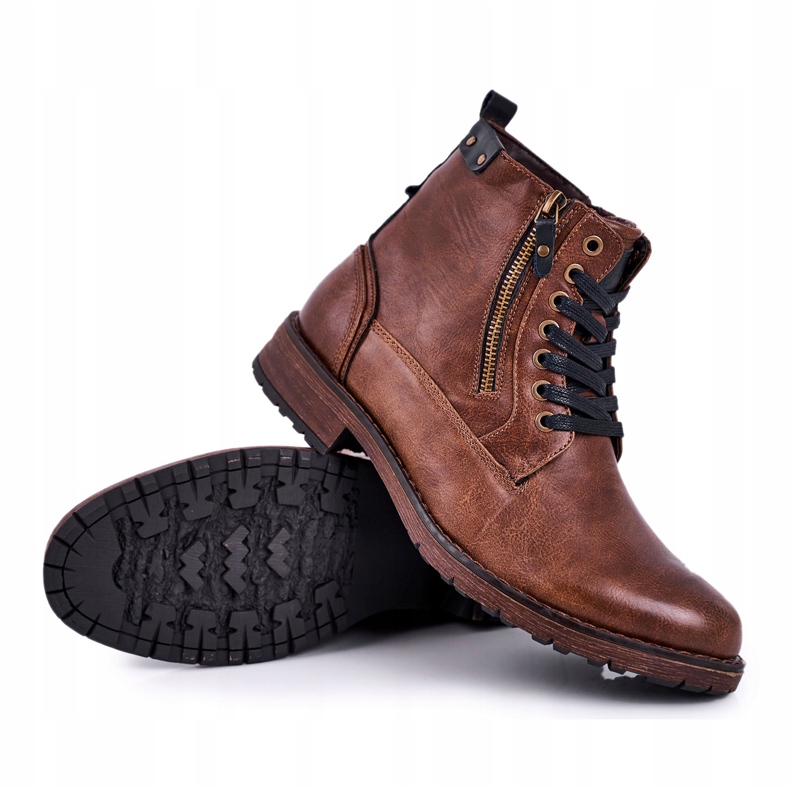 McBraun Stivali marroni da uomo con Harry marrone 1