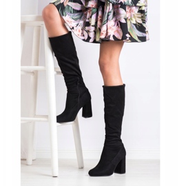 Sweet Shoes Stivali neri alla moda nero 2