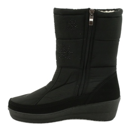 Doposci in pelliccia leggera Progress 20-01 nero 1