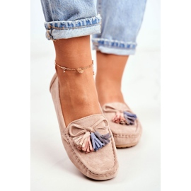 Evento Mocassini Donna Suede 20PB35-2003 Beige Donna Mia 3
