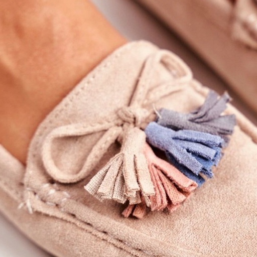 Evento Mocassini Donna Suede 20PB35-2003 Beige Donna Mia 5