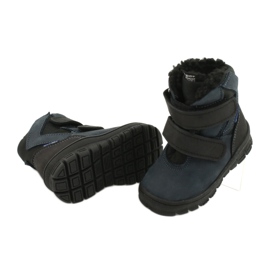 Stivali stivali con membrana blu navy Mazurek 1351 nero 3