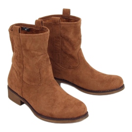 Camel ST-18P Stivali da donna in camoscio cammello marrone 1