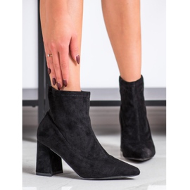 SHELOVET Stivaletti Slip-on In Spitz nero 1