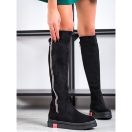 Seastar Stivali sopra il ginocchio nero 1