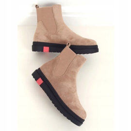 Stivali Jodhpur con suola alta, beige NS139P Beige 1
