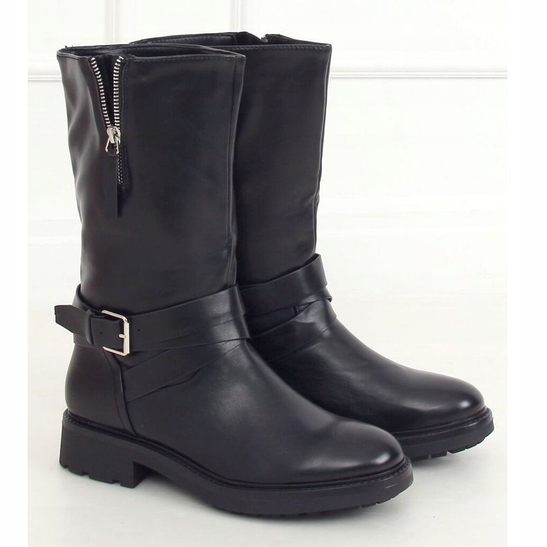 Stivali militari neri RB98P Black nero 1