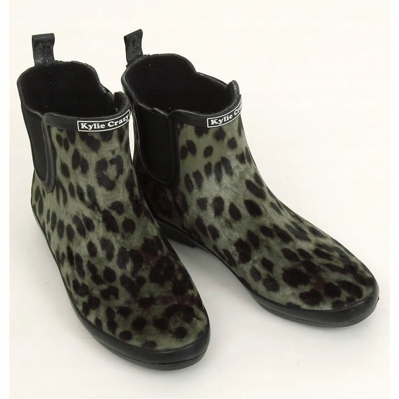 Stivali da pioggia verdi ocelot SY103 Taupe verde 1