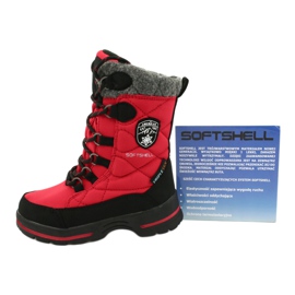 Doposci con membrana American Club SN15 / 20 rosso nero grigio 4