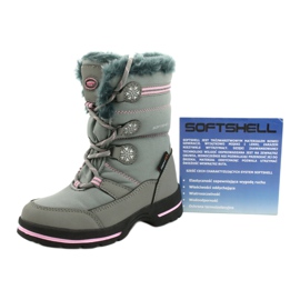 American Club Stivali impermeabili americani softhell SN13 / 20 grigi rosa grigio 4