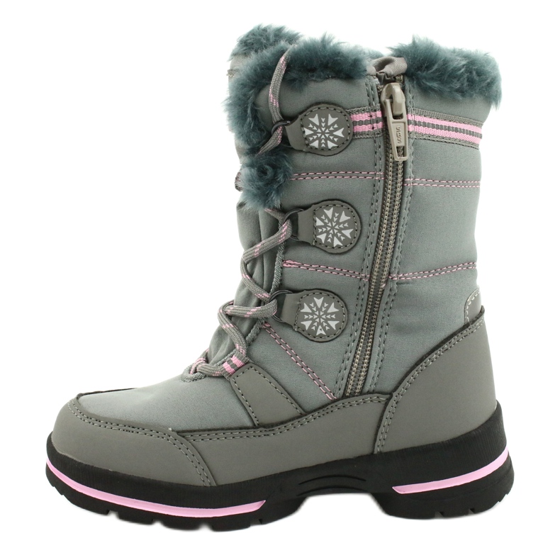 American Club Stivali impermeabili americani softhell SN13 / 20 grigi rosa grigio 1