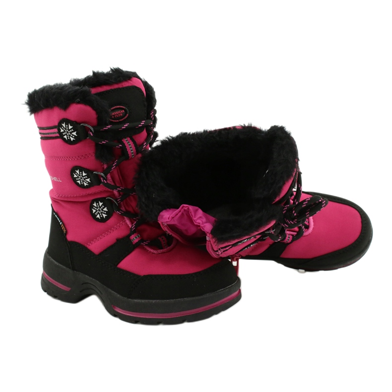 American Club Stivali impermeabili americani softhell SN13/20 fucsia nero rosa 3