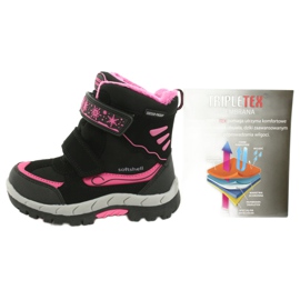 American Club Stivali americani impermeabili con membrana HL46 / 20 nero rosa 5
