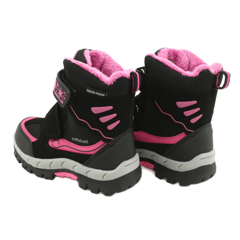American Club Stivali americani impermeabili con membrana HL46 / 20 nero rosa 4