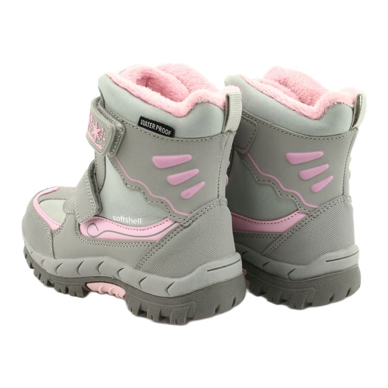American Club Stivali americani impermeabili con membrana HL46 / 20 rosa grigio 5