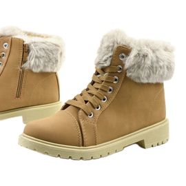 Cammello pungente, scarpe da trekking isolate multicolore 1