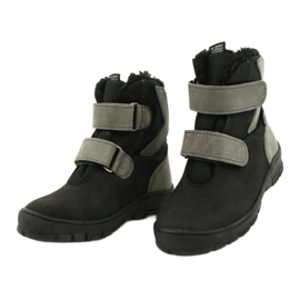 Stivali neri con membrana Mazurek 1351 nero grigio 2