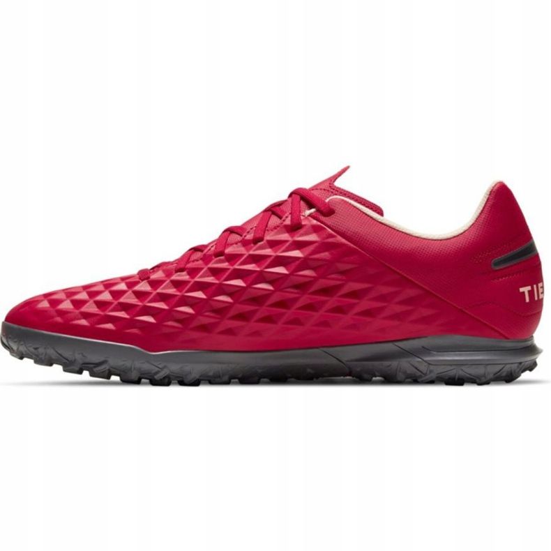 Nike Tiempo Legend 8 Club Tf AT6109 608 scarpe da calcio rosso rosso 1