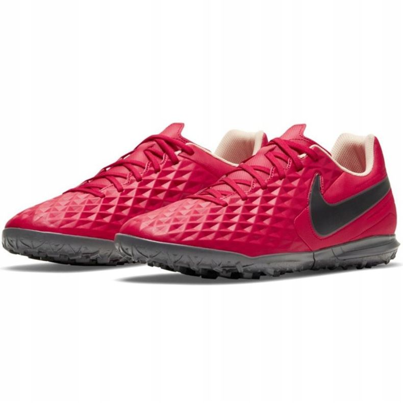 Nike Tiempo Legend 8 Club Tf AT6109 608 scarpe da calcio rosso rosso 2