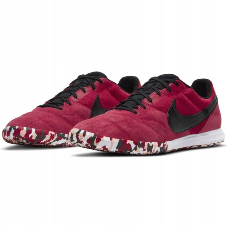 Nike Premier Sala Ic M AV3153 608 scarpe da calcio rosso rosso 1