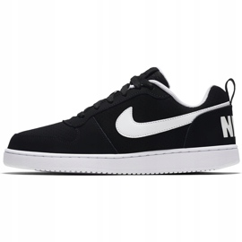 Scarpa Nike Court Borough Bassa 838937 010 nero 1